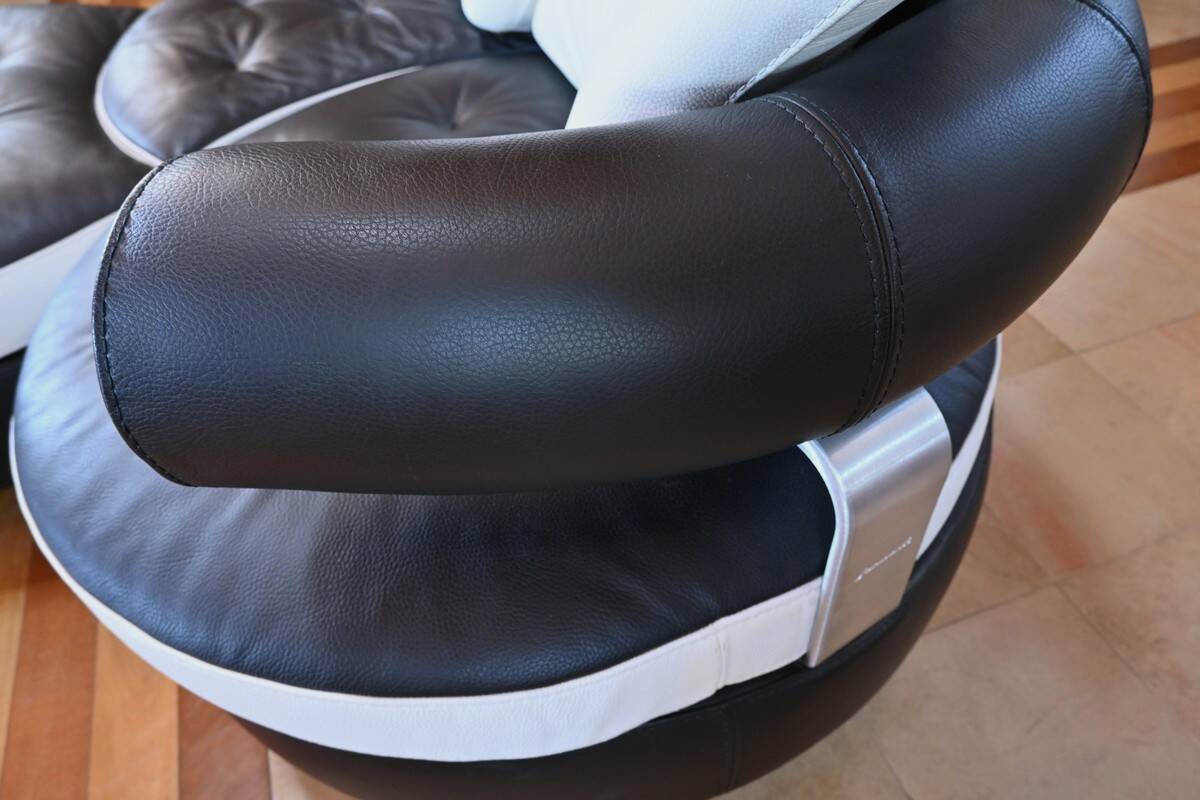 3-seater sofa by Mario Spinelli, signed Formenti, Italy – 1980