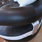 Canapé 3 places par Mario Spinelli, signé Formenti, Italie – 1980