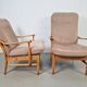 Fauteuils en hêtre vintage de Farstrup Møbler, années 1970, ensemble de 2