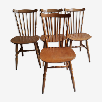 Set of 4 Baumann bistro chairs Tacoma model