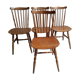 Lot de 4 chaises bistrot Baumann modèle Tacoma