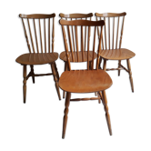 Set of 4 Baumann bistro chairs Tacoma model