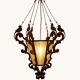 A chandelier, Italy 1940s.