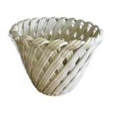 Braided ceramic pot cover