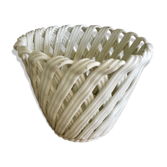 Braided ceramic pot cover