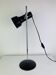 Lampe de bureau spot noir et chrome, années 60, réglable