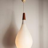 Opaline suspension drop of water by Holmegaard, 1960