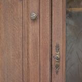Superb large Parisian oak wardrobe (1930s/1940s)