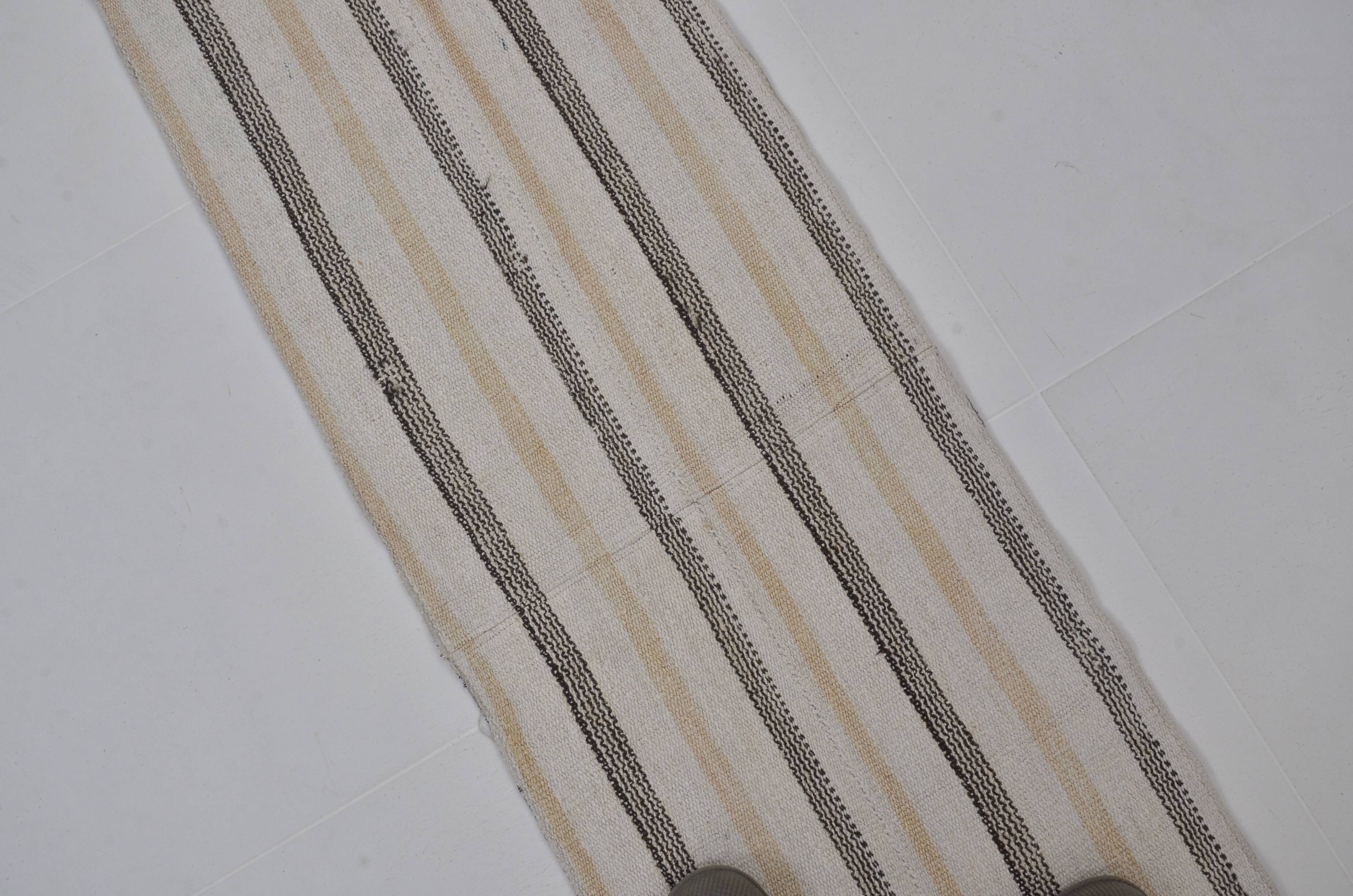 Vintage Stripe Hmep Kilim Runner sku3811