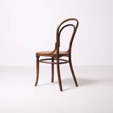 Antique Thonet 14 variation bentwood cane chair, Austria, circa 1900