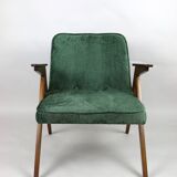 Fauteuil Green Bunny de Józef Chierowski années 1970