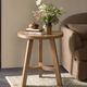 Table d'appoint en bois de manguier massif