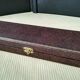 Box of 6 Saufax rosewood handle table knives
