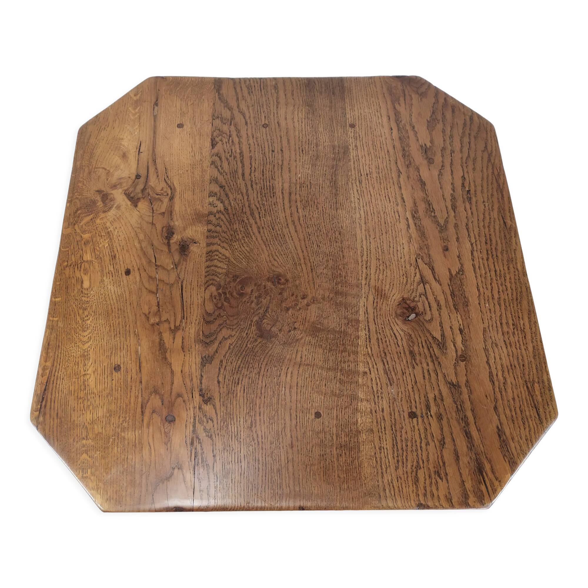 Rustic oak coffee table