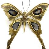 Pair of butterfly sconces by Henri Fernandez
