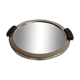 Mirror-bottomed Art Deco tray