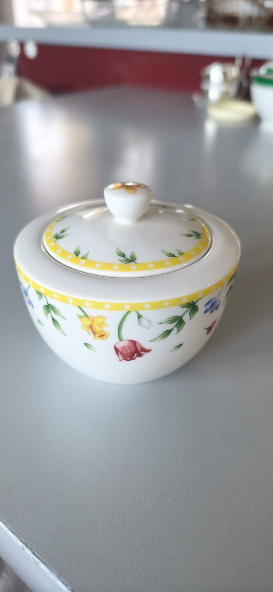 Sugar bowl Villeroy & Bosch "Spring Awakening"