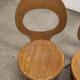 Set of 4 baumann chairs model Seagull 1970