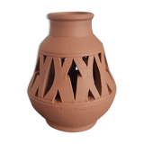 Terracotta vase