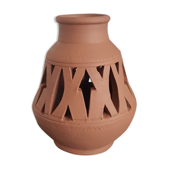 Terracotta vase