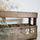 Old wooden bin or bottle holder