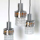 1970s hanging Raak 3 lights