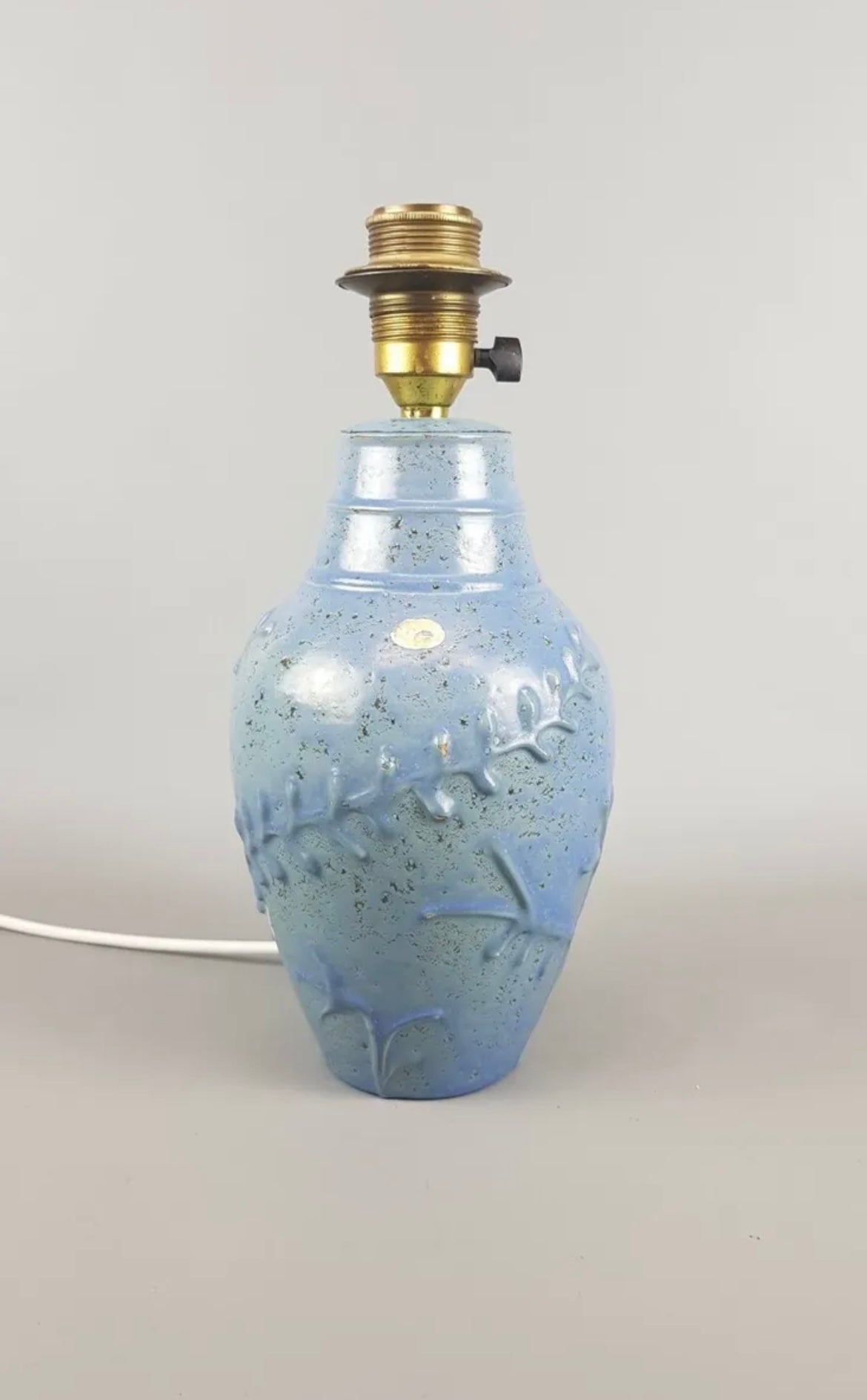 Vintage lamp in ceramic Danish design 50s 60s