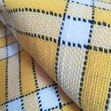 Vintage gingham tablecloth