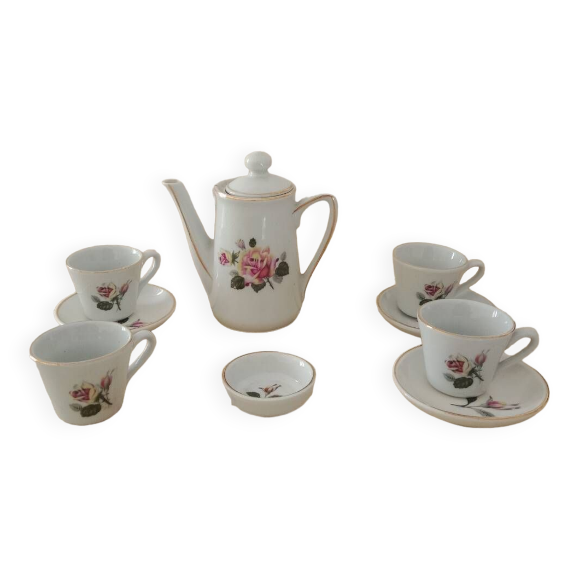 Porcelain dinette set