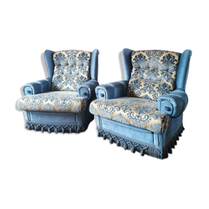 Fauteuils en velours