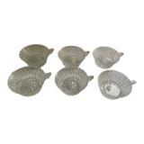 Christmas Pop-up 2022 - Set of 6 Vintage Glass Coffee/Tea Cups