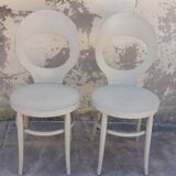 Pair of baumann chairs seagull model