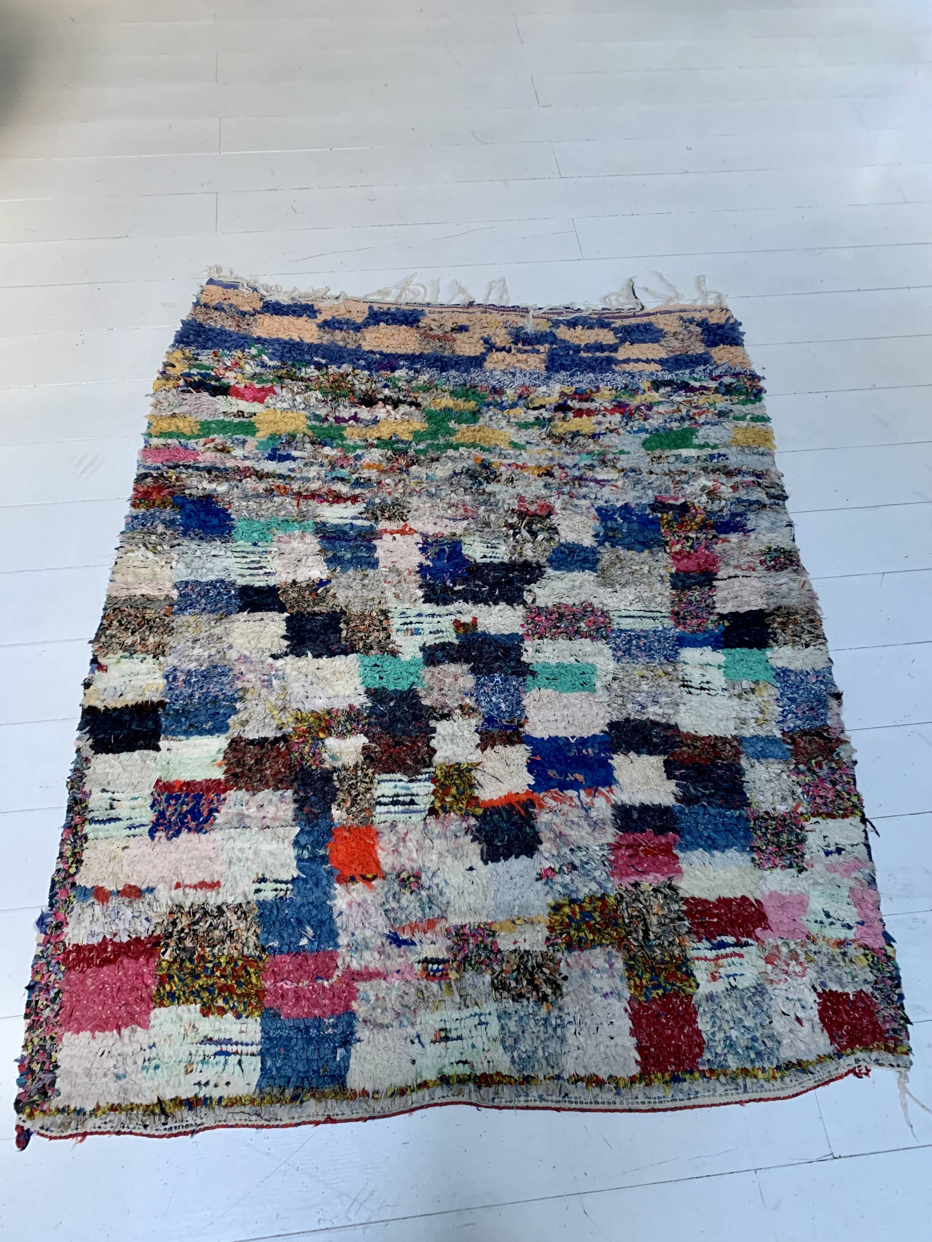 Tapis Boucharouite vintage