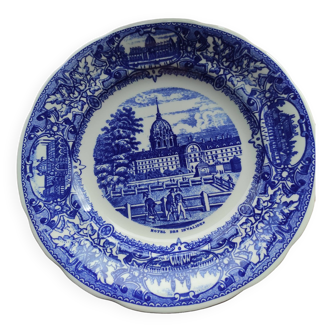 Collectible decorative plate GIEN Hôtel des Invalides