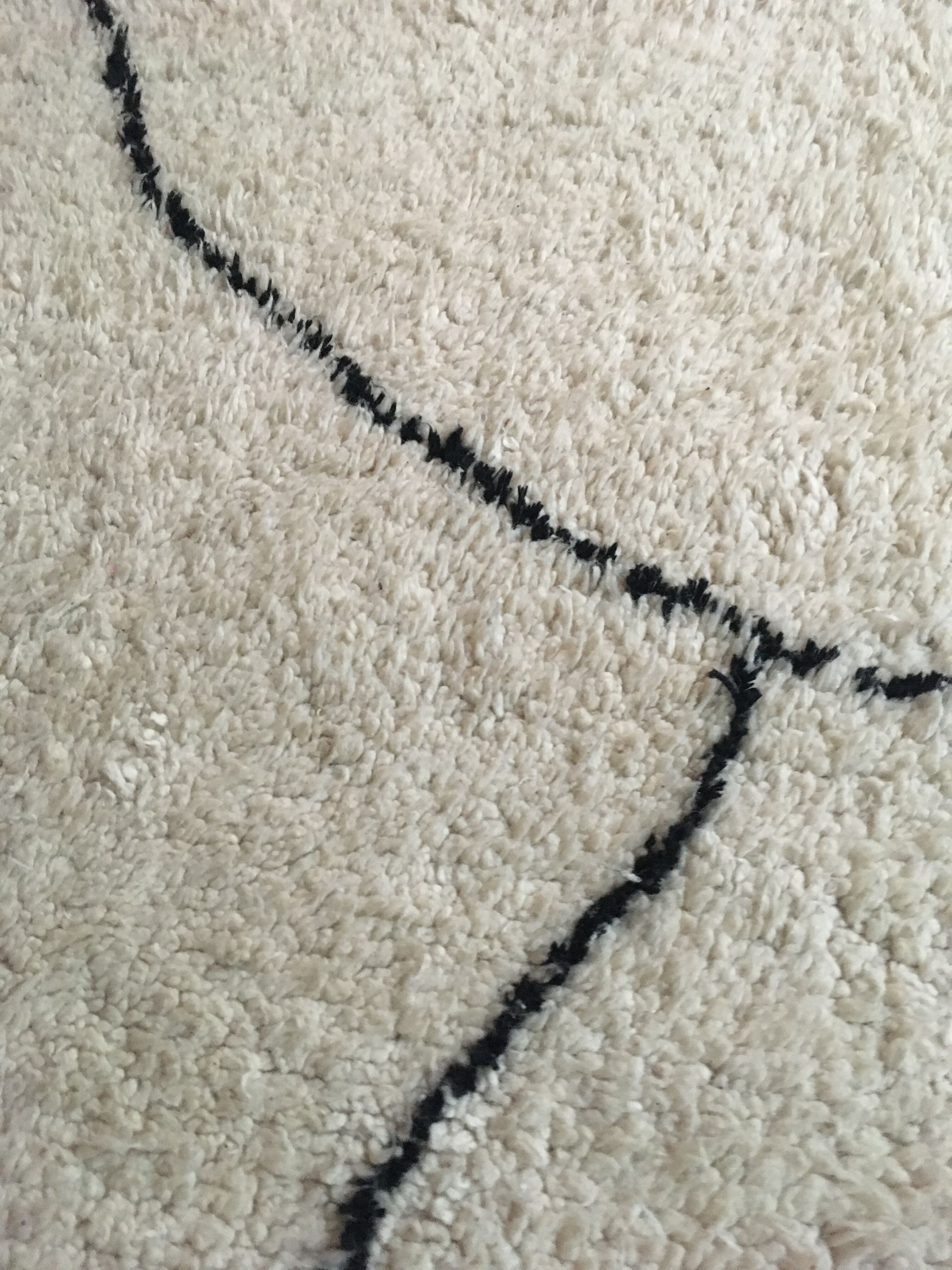 Beni ouarian done hand carpet 166x260cm