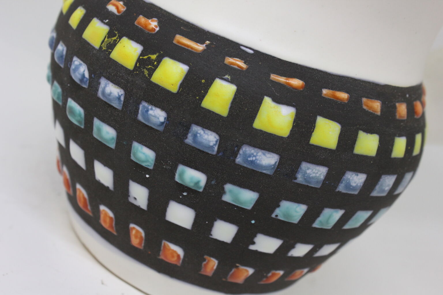 Vase de capron Vallauris 1950