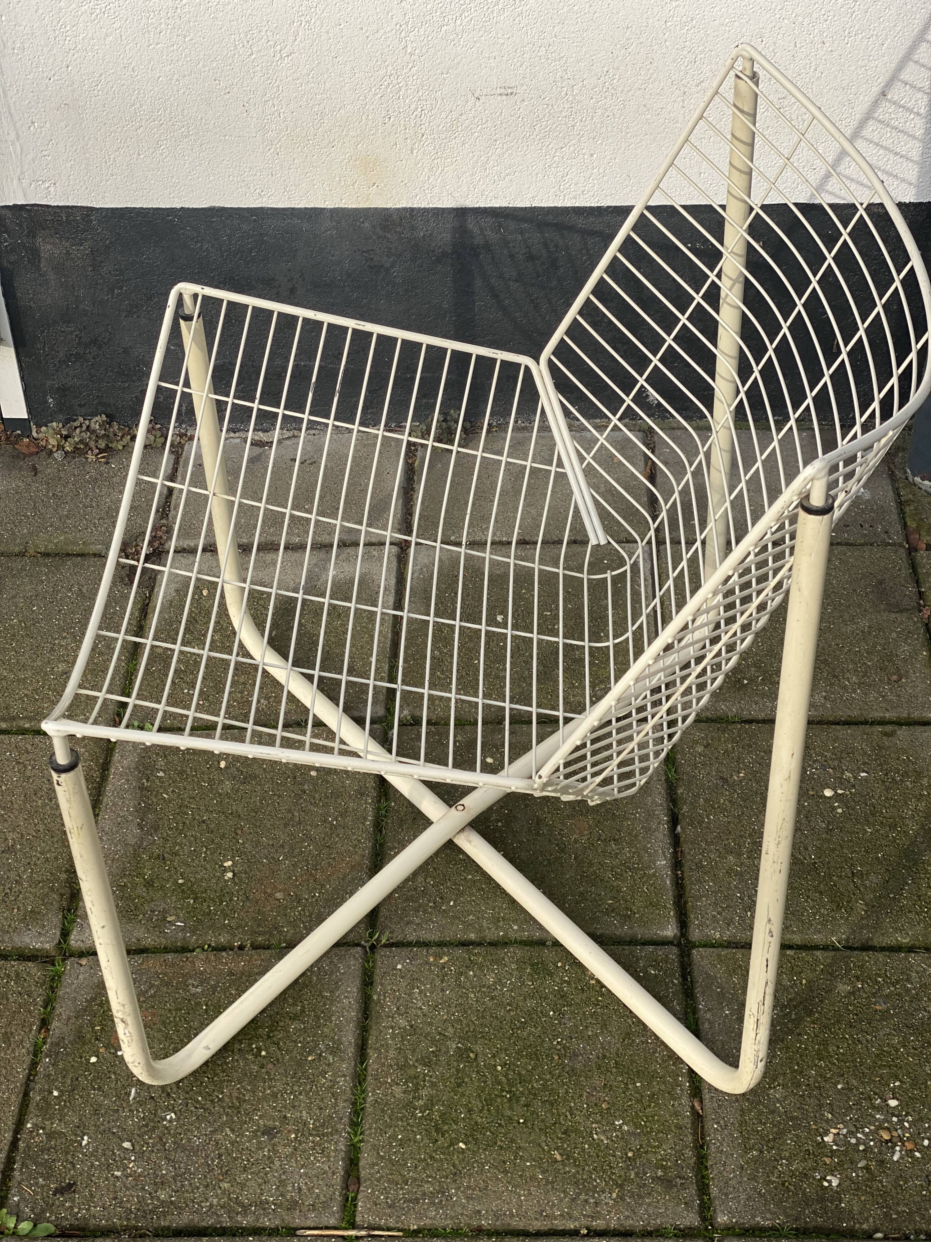Jar pen Wire Chairs by Neils Gammelgaard for IKEA