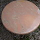 Coffee table marble and bronze Louis XV style