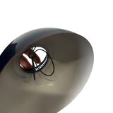 Mini vintage blue desk lamp