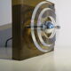 Herda, 80s wall lamp, plexiglass
