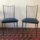 Duo de chaises Colette Gueden années 50