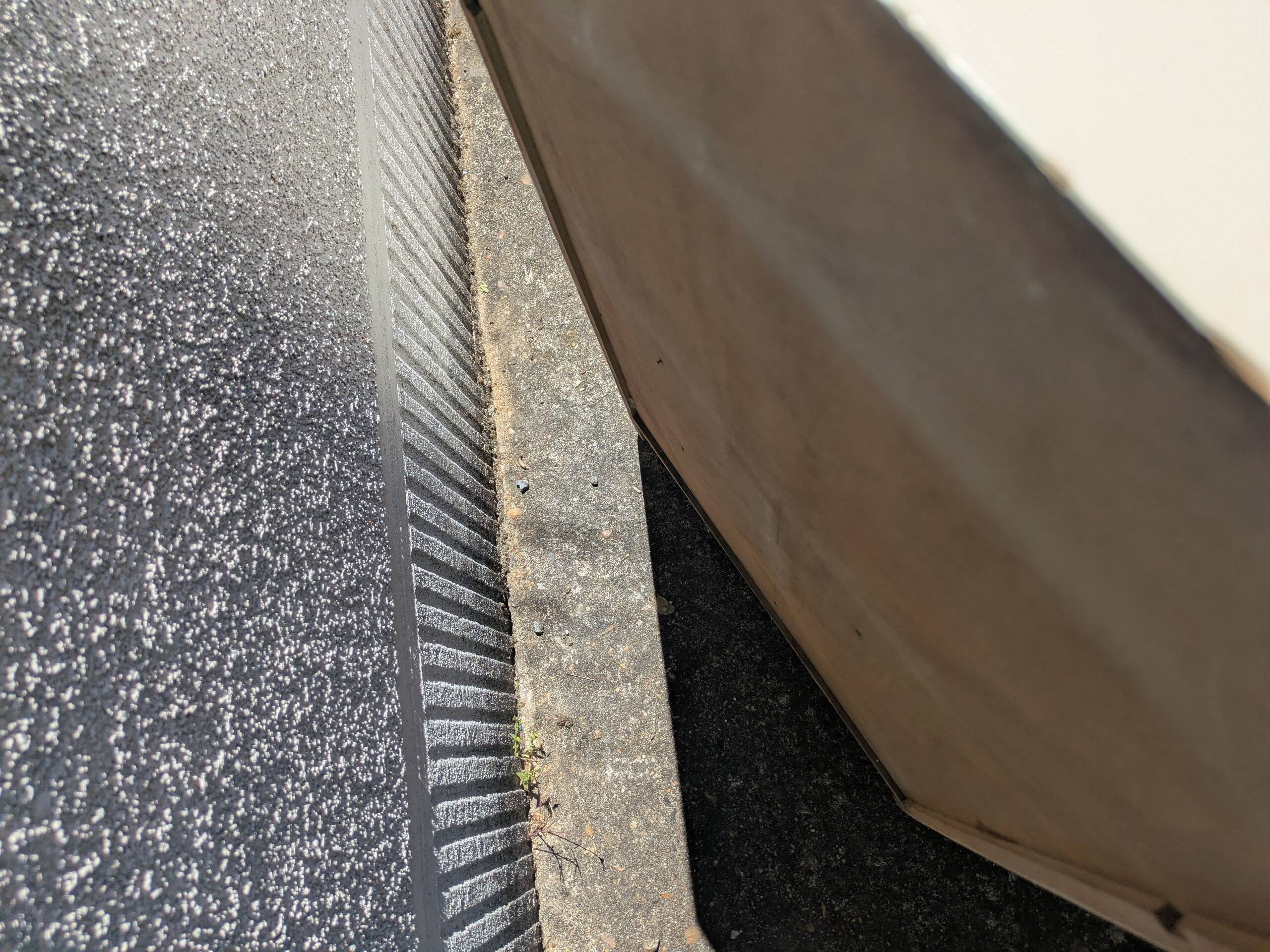 Small, shallow sideboard