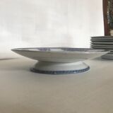 Assiettes et plat à gateaux