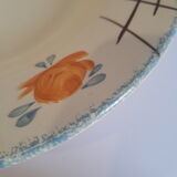 Set of 3 vintage old soup plates