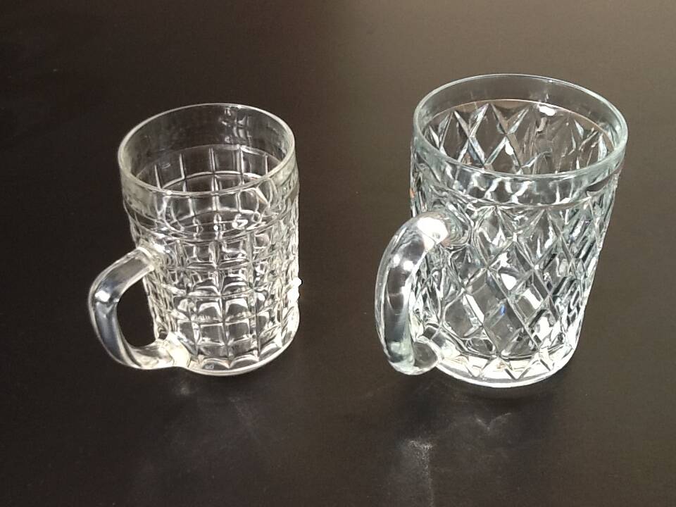 6 mugs from the 1970s