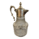 Carafe / decanter jug in moulded glass and silver-plated metal – Silver Pl