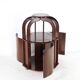 Mini bar en bois japonais