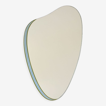 Vintage asymmetrical mirror, H51,5cm