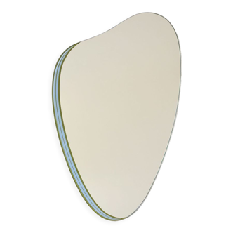 Vintage asymmetrical mirror, H51,5cm
