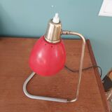 Lampe cocotte en laiton et métal vintage